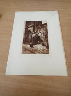 019355 25 TITLE: Picturesque Old Bristol - Steep Street - Plate 15 AUTHOR: BIRD, Charles & TAYLOR, John PUBLISHED: Frost & Reed 1885 BOOK CONDITION: Very Good Minus JACKET CONDITION: No etching by