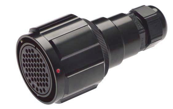 PLK series (Standard Audio Bayonet connector) Two shell versions for panel connectors (male and female) plus two for inline cable