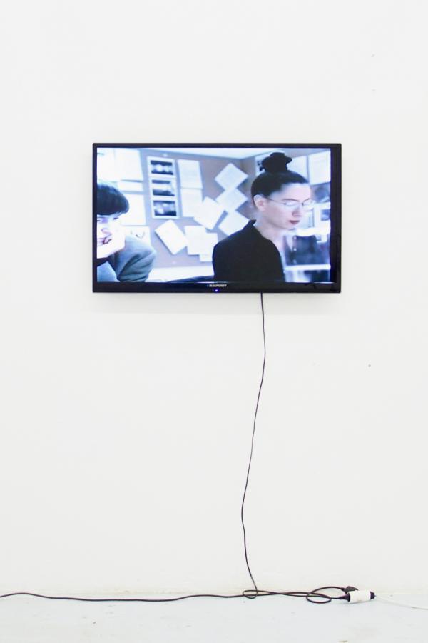 Unedited footage by Stephan Dillemuth of the working-group prior the to exhibition Services: Conditions and Relations of Project Oriented Artistic Practice at the Kunstraum der Universität