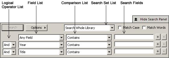 GETTING STARTED GUIDE - Chapter 5: Searching an EndNote Library CHAPTER 5: SEARCHING AN ENDNOTE LIBRARY This chapter covers the following topics.