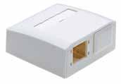 6544 Mini Surface Mount Box 2x1-Port, R303901