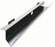 cm Black 3061 Cable tray, openable 149 cm Black 3062 Cable tray,