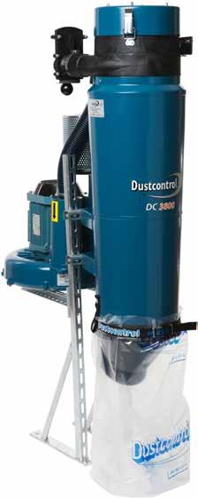 Compact Vacuum Systems DC 3800 Stationary The DC 3800 Stationary Package is intended for installations in (for example) industrial premises, garage workshops and schools.