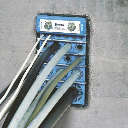 Cable connections routing