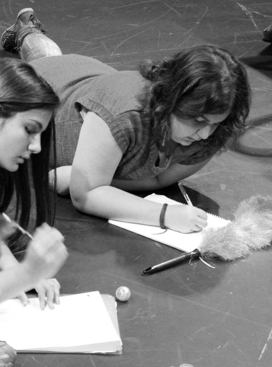 THEATRE DEPARTMENT Theatre is an opportunity for students to express themselves through creating characters in dramatic situations.