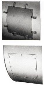 Inlet or Discharge Screen For installation where inlet is non-ducted, heavy gauge metal screen guard is available as