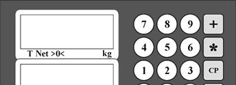 6 Pe display se afişează mesajul: zerourile clipesc pentru introducerea numărului funcţiei Se apasă tasta PRN/ENTER şi pe display apare mesajul : 15 Tastatura Tastatura este dispusă în dreapta