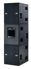 mid-/high-range units is a great solution for smaller applications and for delay zone sound reinforcement.