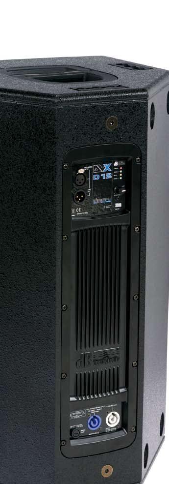 digipro Class-D power amp technology Power Densitiy digipro Class-D power amp technology packs huge performance and operating efficiency into a lightweight solution that leaves a very small footprint.