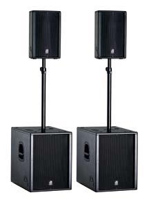 crossover or DSX24 Total power output 3,000 W/RMS PRO 10-15: Comprises 2x ARENA 10