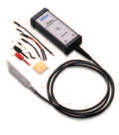 size LeCroy ProBus system AP031 Leading Features: Lowest priced differential probe 15 MHz bandwidth 700 V maximum