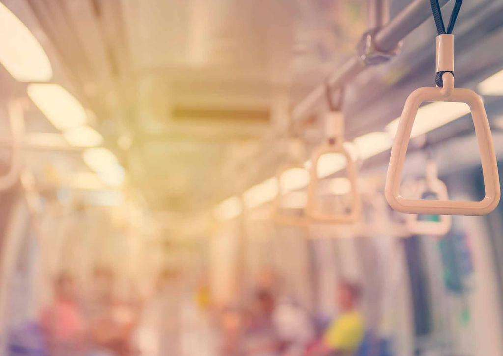 CREATE A SMOOTH PASSENGER EXPERIENCE Urban mobility is rapidly changing.