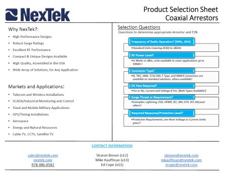 One Sheet Capabilities Overview One Page Cheat Sheets for each product