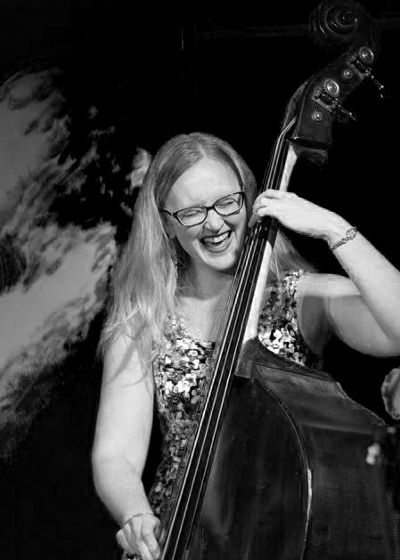 Jazz Soundings January 2019 Page 3 JEN HODGE CARRYING FORWARD THE TRADITION by John Ochs Jennifer Hodge, Vancouver, B. C. bass player, bandleader, and arranger, plays with a wide variety of artists all over the world.