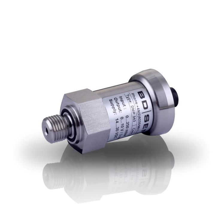 DMP 4 Industrial Pressure Transmitter Without Media Isolation accuracy according to IEC 60770: 0,5 % FSO Nominal pressure from 0... 0 mbar up to 0.