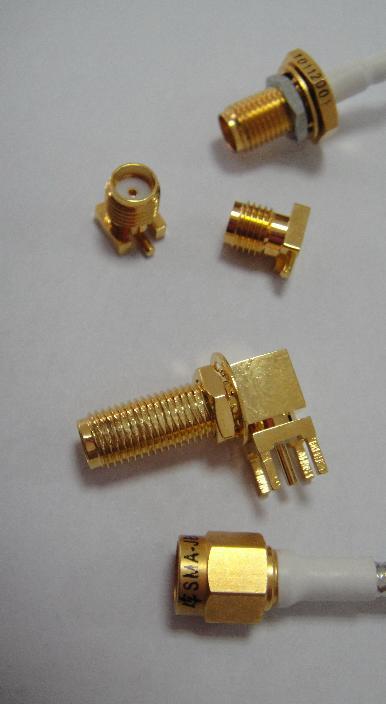 3 RF connectors SMA Series Main performances 1. Characteristic impedance:50ω 2. Frequency range:0~18ghz 3. VSWR: 1.25 4.