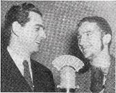 CONFUSION among radio's Andy Whites has been rampant for many years in the Arizona region. Andy White at left is baritone with War - ing's Pennsylvanians.