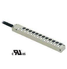 M8 distributors Line / Fixed cable version 7 R,, A L R,8, O A L R 9 8 7, 9 8 8, 6 7 09, 9 70 6, 7 96 89 6, SAI-/6/8/0/-L -pole SAI-/6/8/0/-L -pole Cable length m (with fixed cable version) SAI--F P