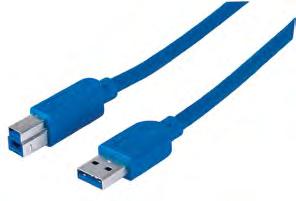 Mbps 1,8 m 390224 4,5 m 390248 SuperSpeed USB A Male / B Male,