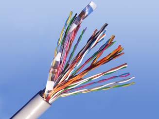 Applications: 10Base-T, 100Base-T4 Standards: ISO/IEC11801, ANSI/TIA/EIA-568-B Product Construction Matrix: Category 3 Multipair Cables U/UTP F/UTP Material Solid Plain Copper Solid Plain Copper