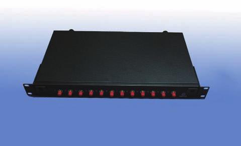 Basic Features: Rackmount Fiber Patch Panels One enclosure accommodates 12, 24 and 48 port terminations. Modular adaptor panels for ease of installation and maintenance.