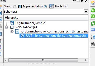 Open Xilinx ISE Project Navigator by double clicking the DigitalTrainer_Simple.xise file. 2.