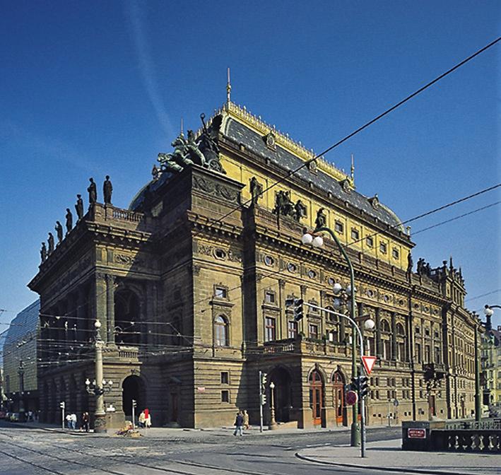National Theatre, Prague, Czech Republic (Founded in 1868) The National Theatre is the Czech Republic s representative stage.
