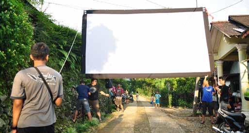 23 Screening FIlm Preparation by Indonesian Film Community Courtesy: Spektakel.