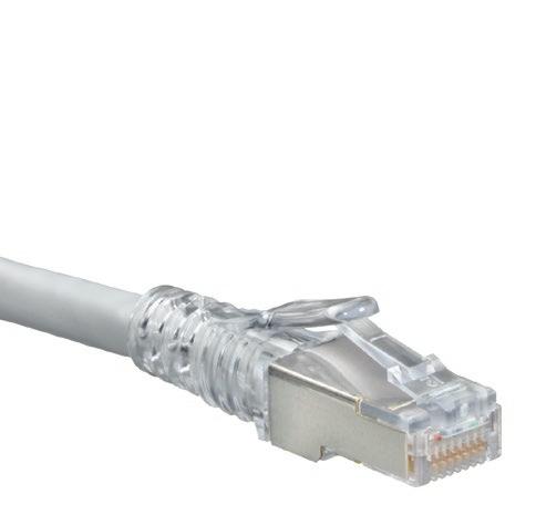 FTPA3-MSS 6AS10-07S Increased signal isolation prevents contaminant noise from entering cabling system Narrow profile for easier access in tight spaces Atlas-X1 Shielded Patch Cords High-performing