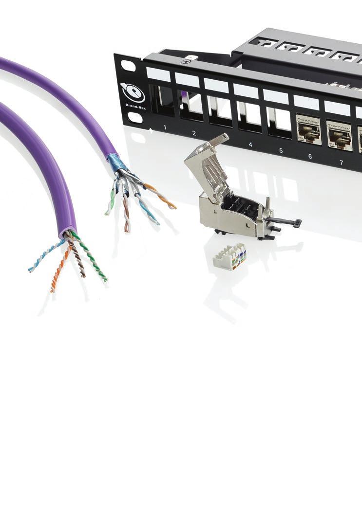 Cable for Plus System Features an overall braided screen for improved shielding