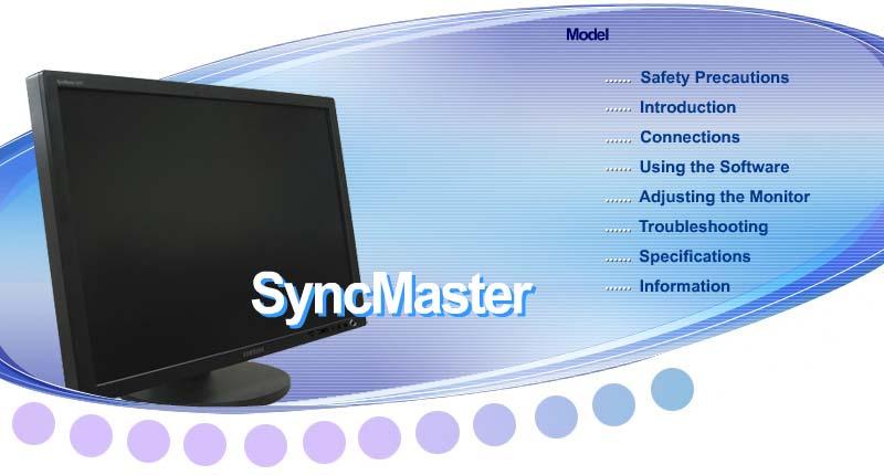 SyncMaster 245T Install