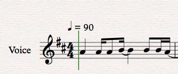 Now the correct key signature will display.