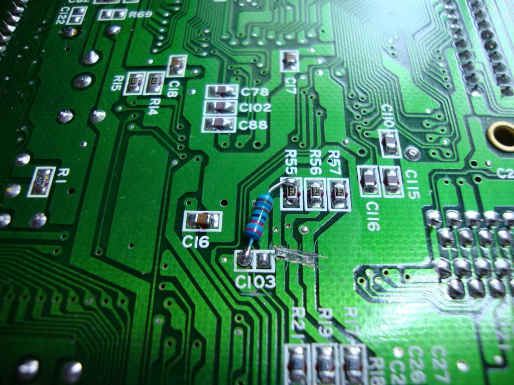 Due to the way the PCB is laid out and for us to obtain the best noise free isolation we have to discard the mainboards