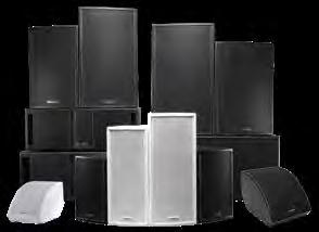 E E SERIES Column-format loudspeaker systems for