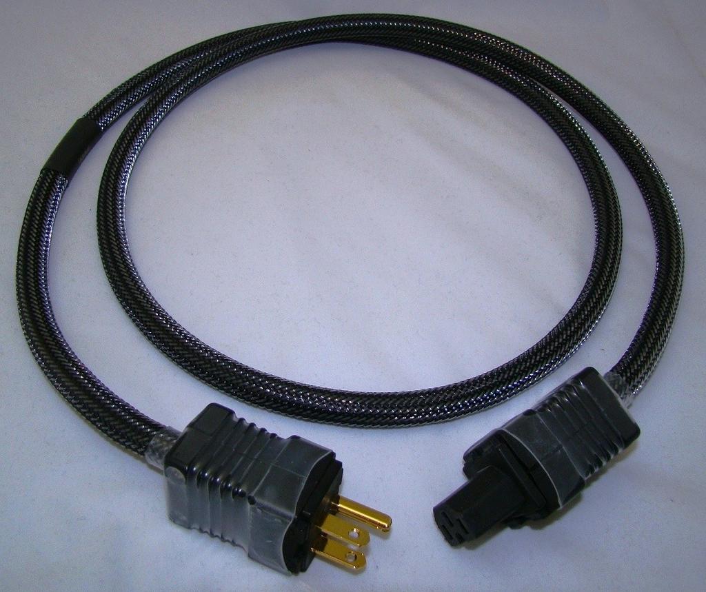 Wattgate 320i HC 20A IEC connector (option). Furutech Gold-Plated FI-E11 Schuko plug (option). 5, 6ft in stock.