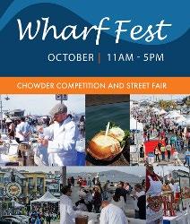 *Note: 8x10 spaces are located on the Fire Lane (wider) side The 7 th Annual Wharf Fest Saturday, October 23, 2019 ~ Festival 11am- 5pm Chowder Competition ~ 12 Noon to 3:00 PM Little Embarcadero