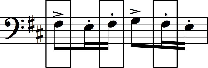 5 The ultimate goal is to feel this etude in a broad one rather than 2/4, but begin with slow, deliberate practice Keep the repeated sixteenth note pairs moving, with a clear yet quasi-legato