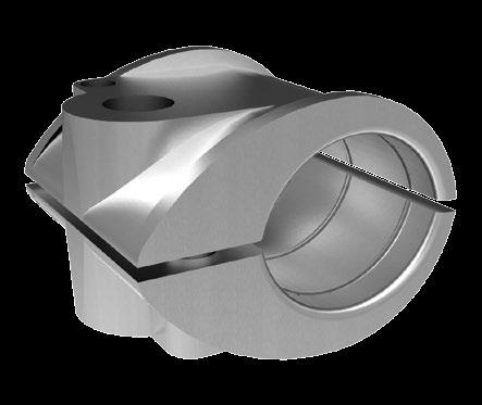 Claw Cleat (Aluminium) 370 series Suitable for use with cable diameters 10 to 51mm. Manufactured from aluminium alloy. Twopiece, single fixing design.
