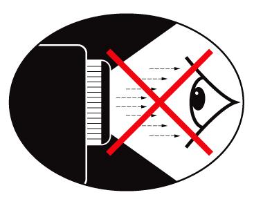 Usage Notice Eye Safety Warnings Avoid staring/facing directly into the projector beam at all times. Keep your back to the beam as much as possible.