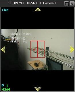 3. Click the button. The live video from the selected camera is displayed in the on the remote monitor and in the Video Display area.