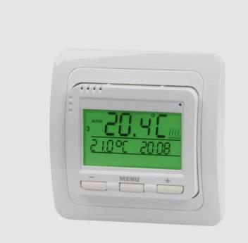 Controller Thanks to the modern PI control your desired room temperature is reached quickly and energy-saving at the same time.