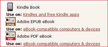 Click on any title or any book cover to view more information about the book. Slide 16 For ebooks epub, PDF with DRM and Kindle.