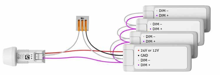 dim-to-off functionallity. Note: For some drivers the control wires have to be considered as basic isolated signals after connecting to the IoT node. 2.