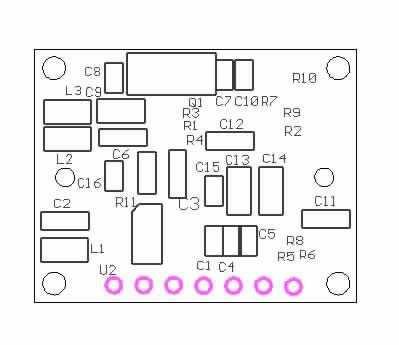 Electrical and Mechanical Description Component Layout Components are mounted on both sides of the board.
