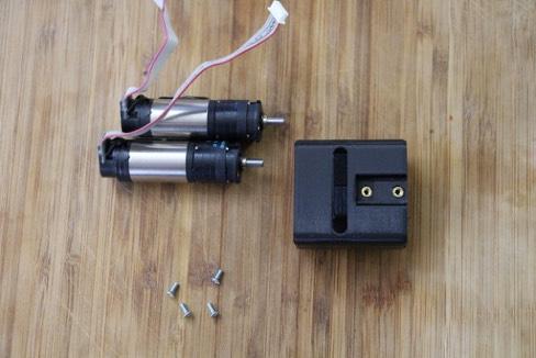 Part A: Motor Housing Assembly Section parts list: 1x 3D printed motor