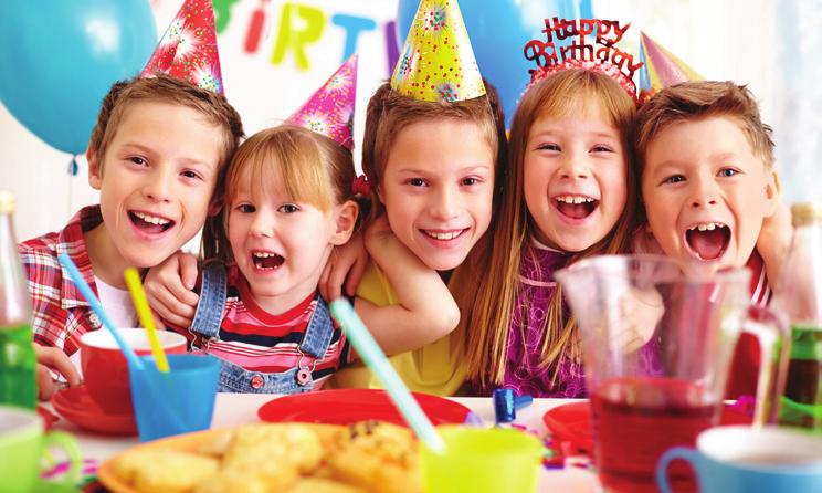 BIRTHDAY PARTIES at the Shoreview Community Center Have your next party at the Tropics Indoor Waterpark!