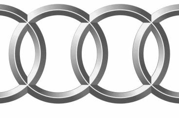 My next choice is the Audi logo. This logo is one of my favourites because it looks like the cars it sells - mysterious and high end.