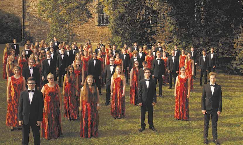 The distinctive interpretations of German and international songs as well as performances of contemporary choral music became the choir s trade mark as well as its varied concert repertoire which