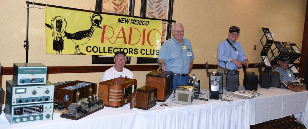 and three program speakers. John Anthes gave his talk on the History of Radio with Ron Monty s help.