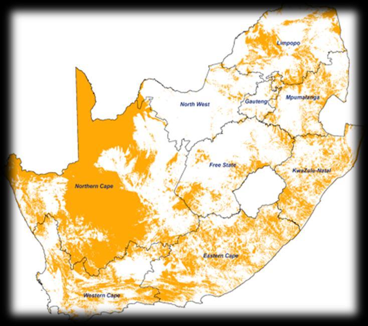 SOUTH AFRICAN CITIZENS Universal Access To Public & Community Broadcasting Services The Digital Terrestrial Television ( DTT ) WHITE ORANGE DTT NETWORK AREAS DTH-S GAP-FILLER AREAS WHITE ORANGE DTT